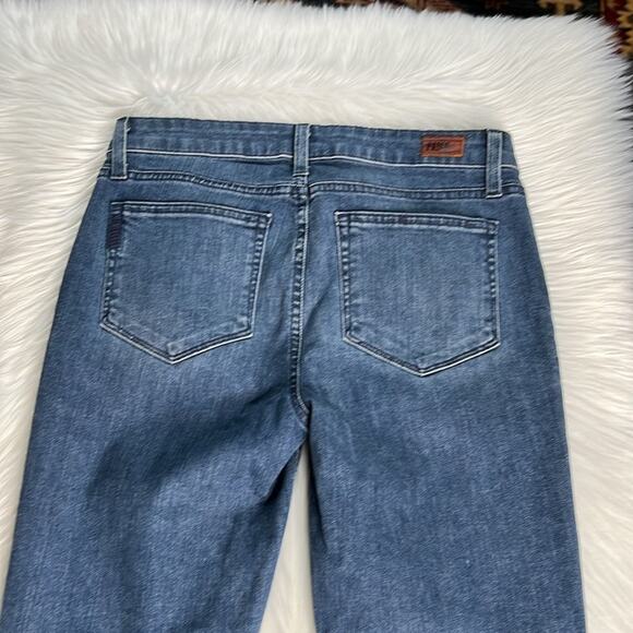 Paige Tania Distressed Verdugo Ankle Jeans - Picture 7 of 8